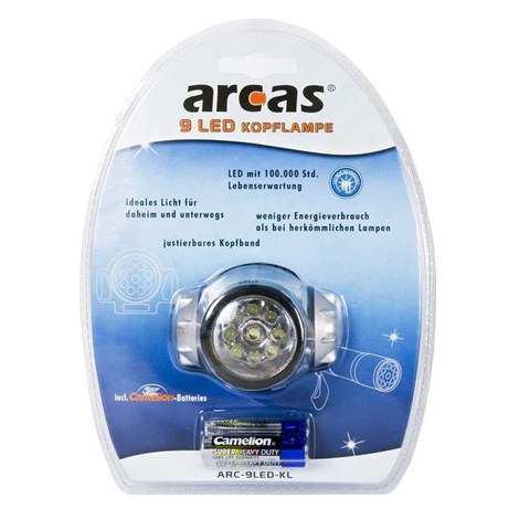 Arcas | ARC9 | Headlight | 9 LED | 4 lighting modes - 2